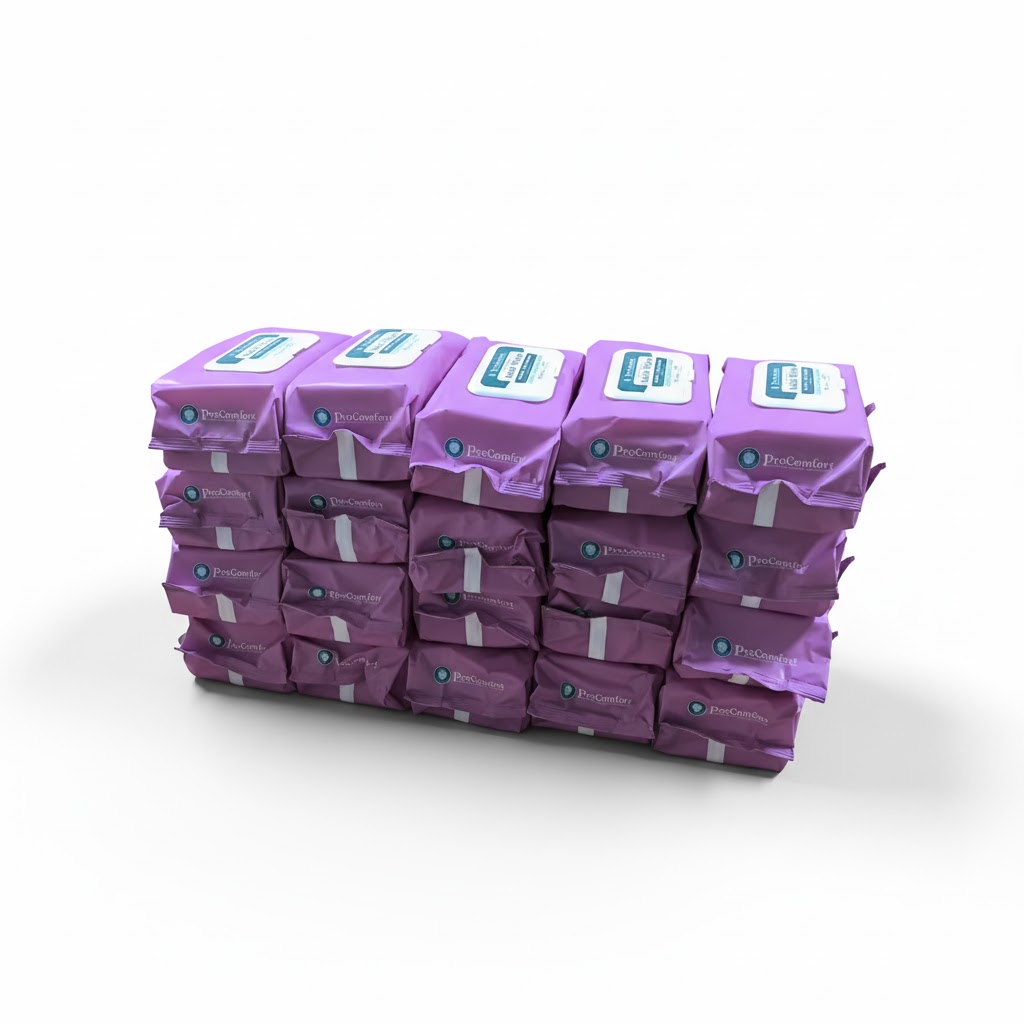 ProComfort - Adult Wipes (Soothing & Hypoallergenic) - Image 2